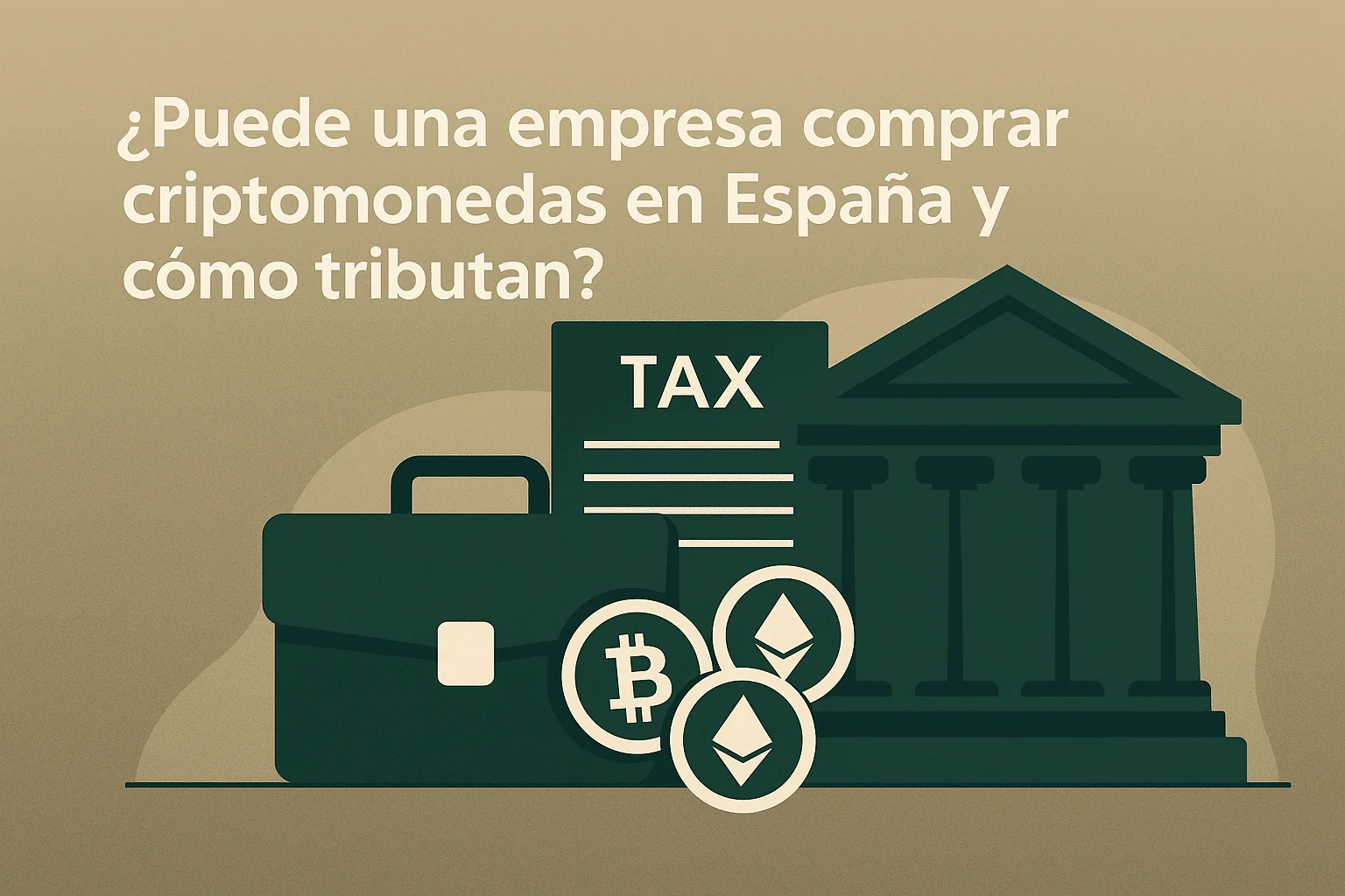 Can a Company Buy Cryptocurrencies in Spain and How Are They Taxed?