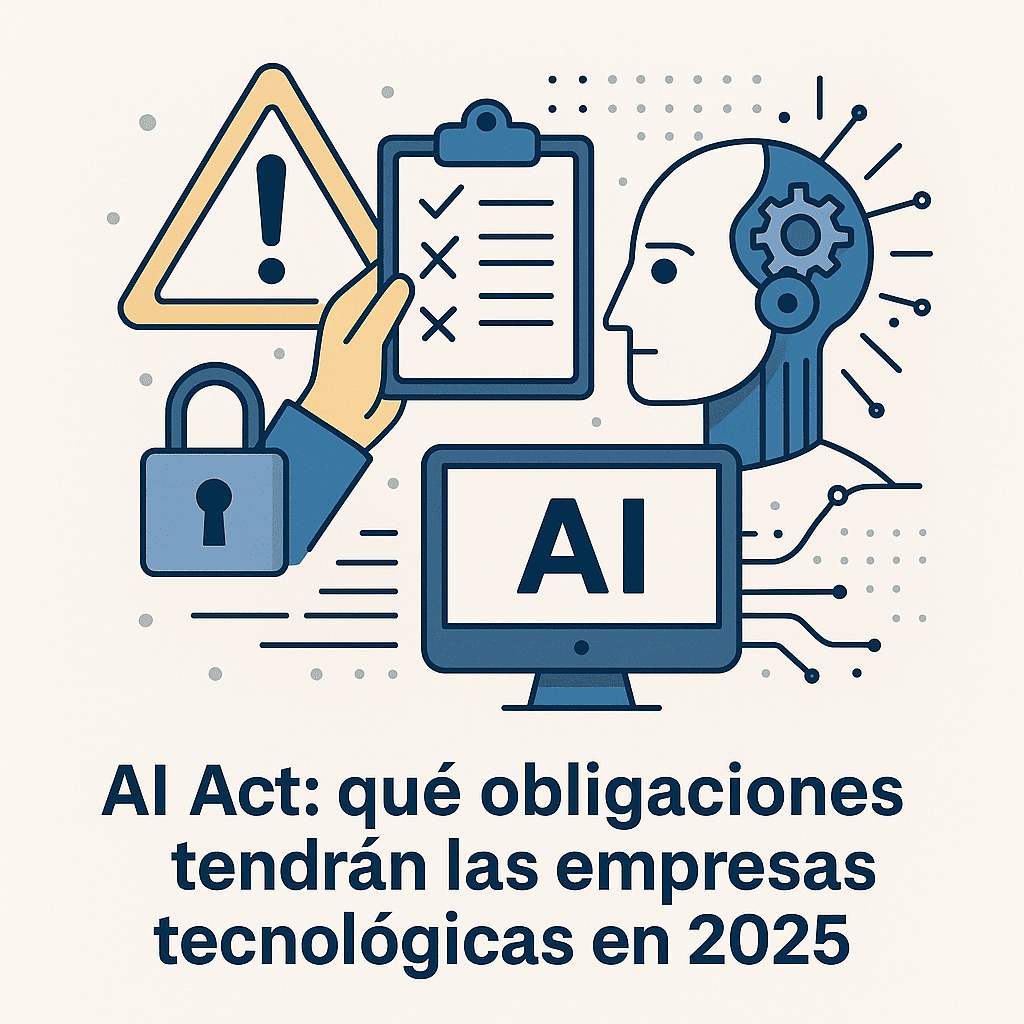 Reglamento de IA (AI Act): qué obligaciones tendrán las empresas tecnológicas en 2025