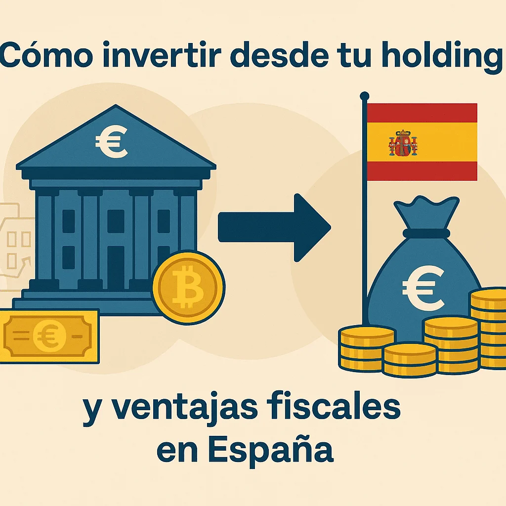 Cómo invertir desde tu holding y ventajas fiscales en España