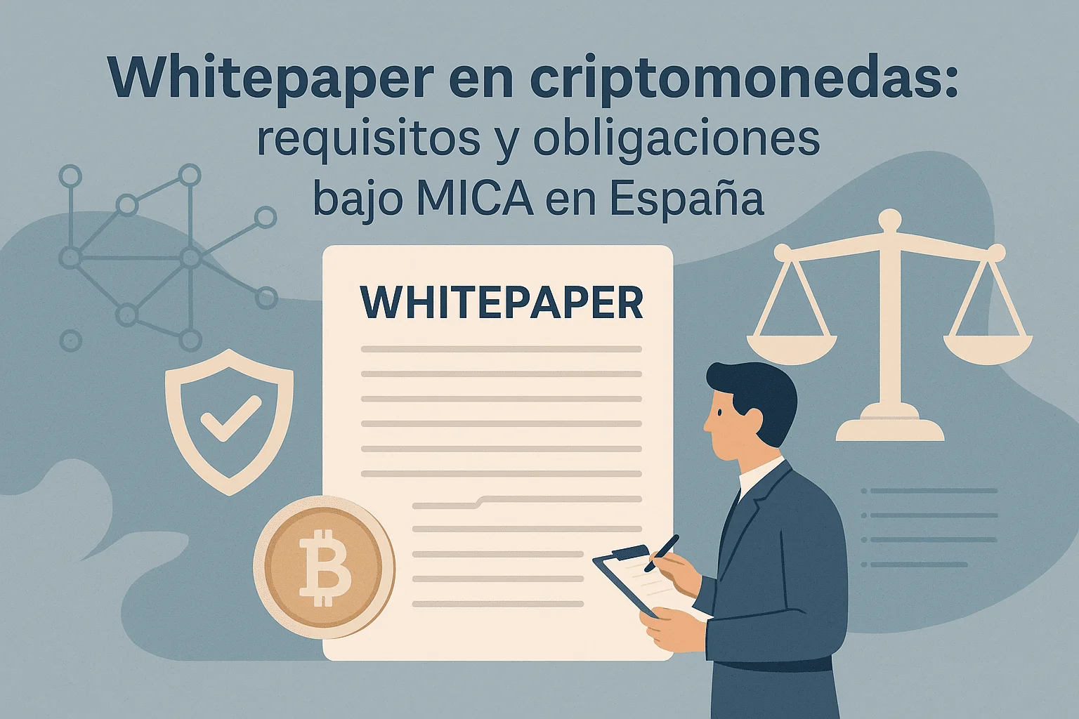 Whitepaper en criptomonedas: requisitos y obligaciones bajo MICA en España