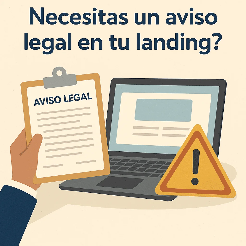 Do You Need a Legal Notice on Your Landing Page?